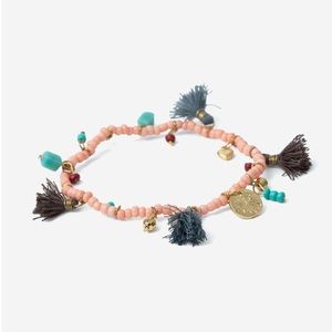 Dancing Charms Braclet in Blush